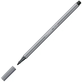 Marker fibrowy premium - STABILO Pen 68 - 1 szt. - ciemnoszary